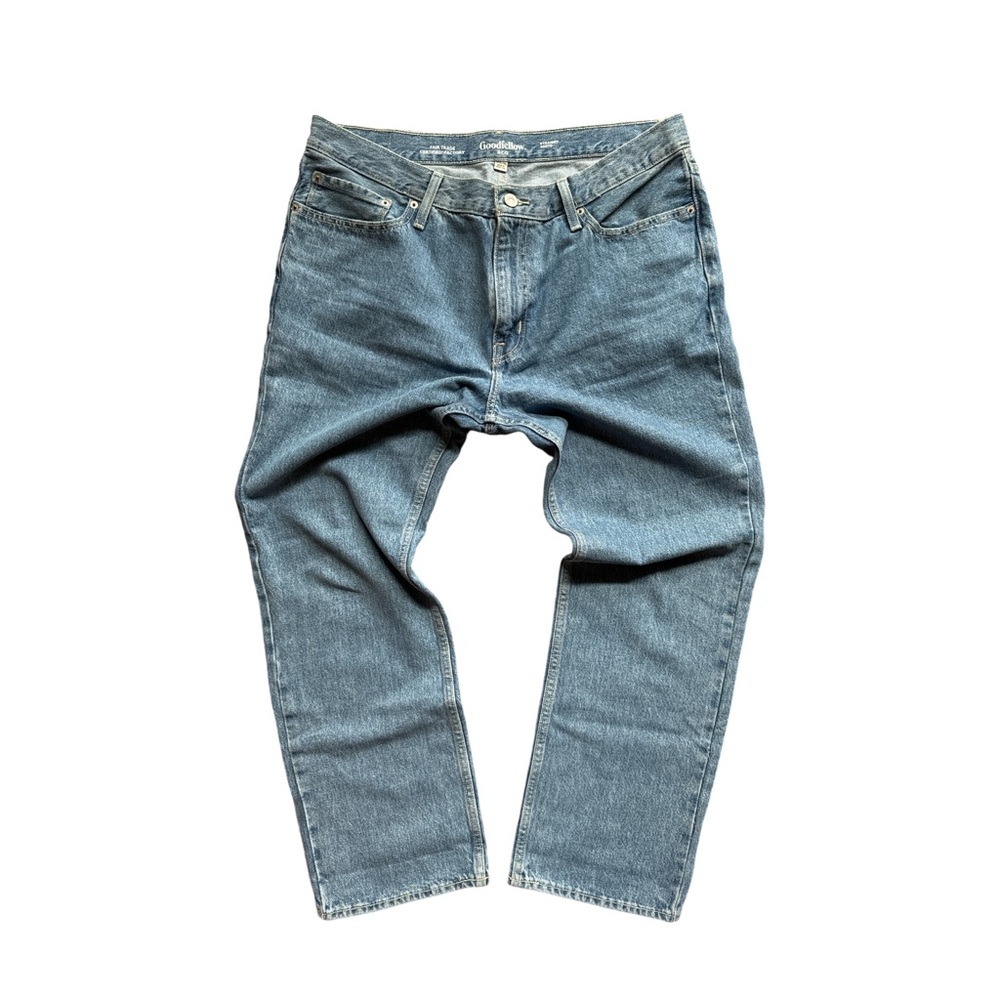GOODFELLOW TARGET VINTAGE WASH JEANS - STRAIGHT LEG - 38x30